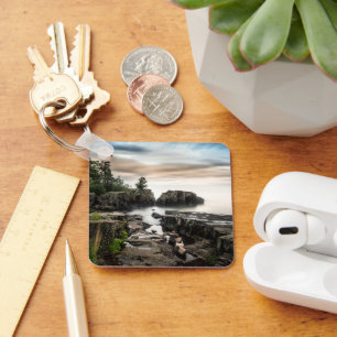 Porte-clés Eau Lac Supérieur Grand Marais, Minnesota