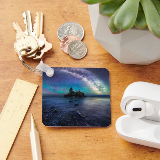 Porte-clés Eau | Lac Supérieur Minnesota (Bureau)