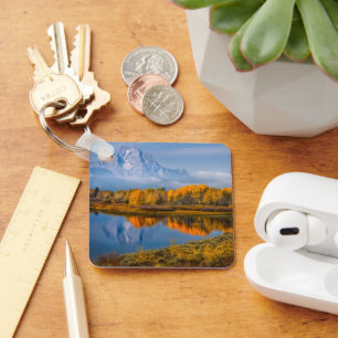 Porte-clés Eau Oxbow Bend Jackson Wyoming