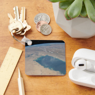 Porte-clés Eaux Bleues Tropicales Du Golfe Persique.