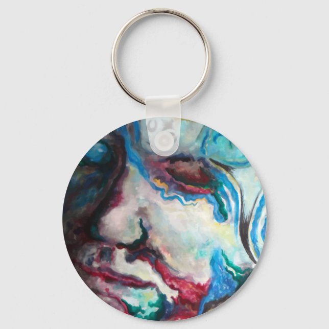 Porte-clés eaux troublées (Recto)