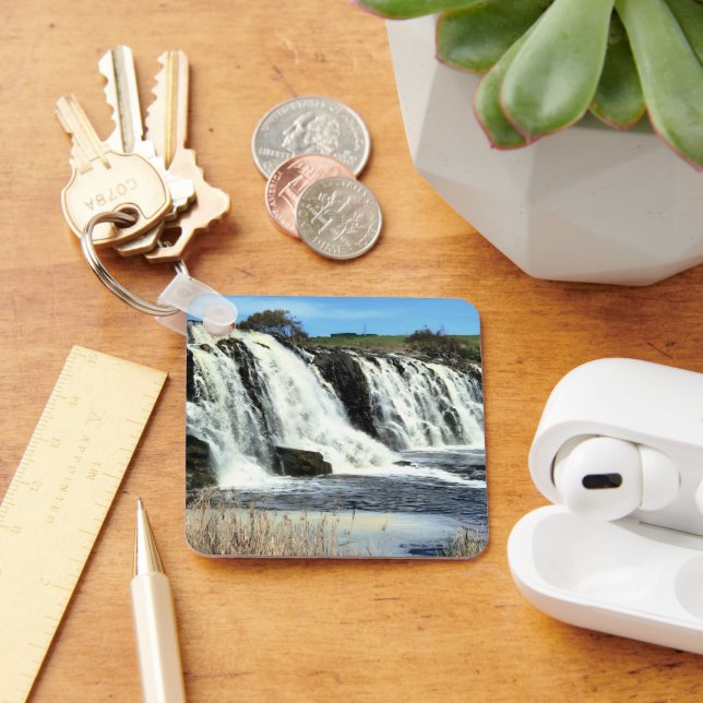 Porte-clés Eaux vives de Hopkins Falls (Bureau)
