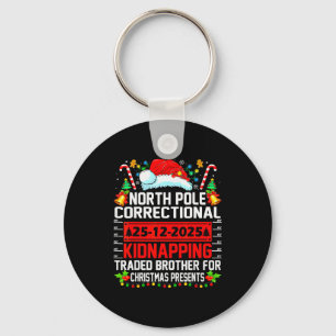 Porte-clés Échange de Noël de l'enlèvement correctionnel du p