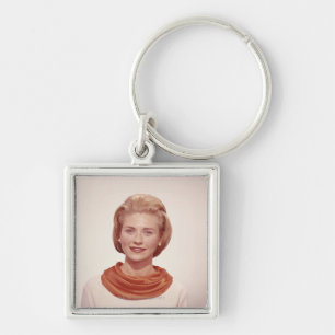 Porte-clés Écharpe de port de femme