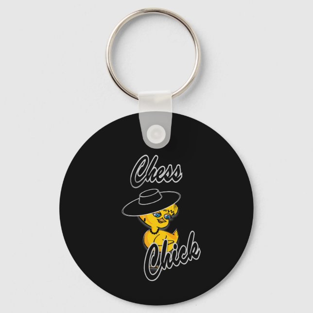 Porte-clés Échecs Chick #4 (Recto)