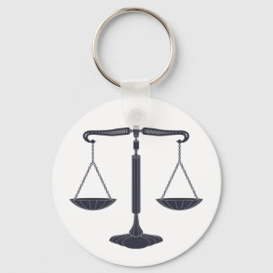 Porte-clés Échelles de justice Droit