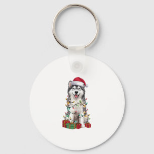 Porte-clés Éclairage de Noël Chapeau irlandais Eau Chien Espa