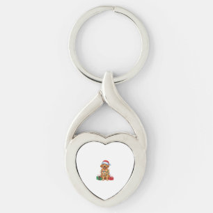 Porte-clés Éclairage de Noël Chat plat Retriever Chien