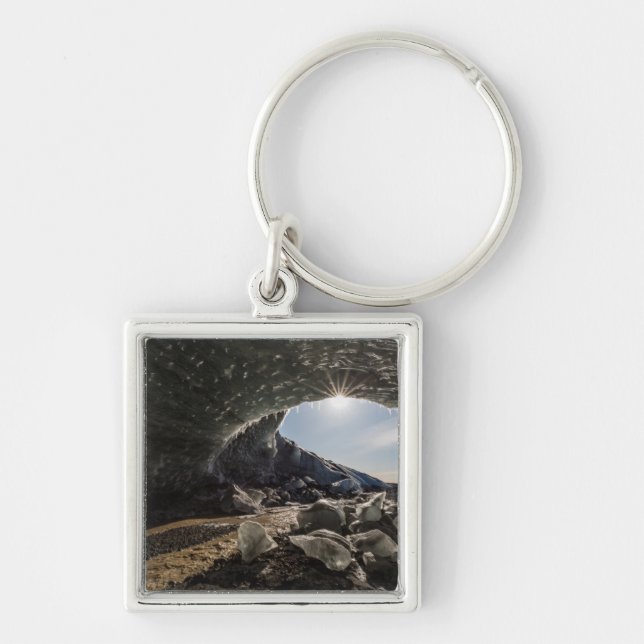 Porte-clés Éclaircissement à l'entrée de la grotte de glace (Devant)