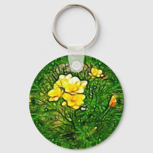 Porte-clés Éclat de freesia