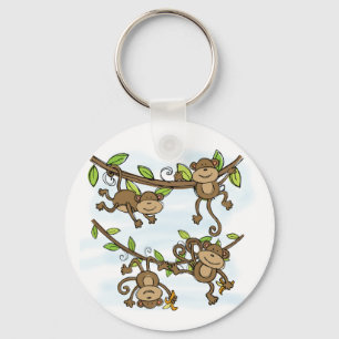 Porte-clés Éclat de singe