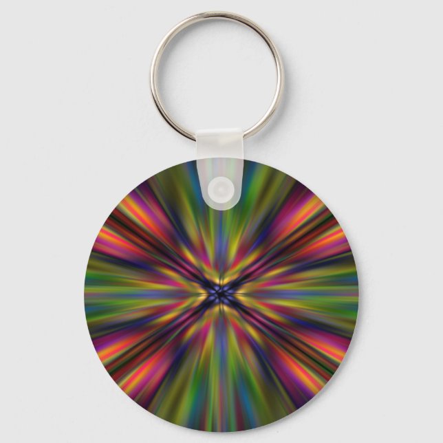 Porte-clés Éclatement coloré (Recto)