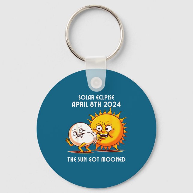 Porte-clés Éclipse solaire d'Amérique 4 08 (Recto)