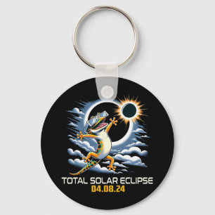 Porte-clés Éclipse solaire Selfie