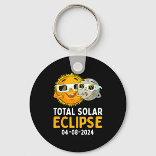 Porte-clés Éclipse solaire totale 8 avril