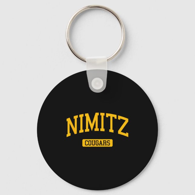 Porte-clés école secondaire Nimitz hs houston tx sports unive (Recto)