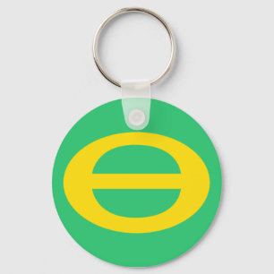 Porte-clés Ecology Flag Keychain