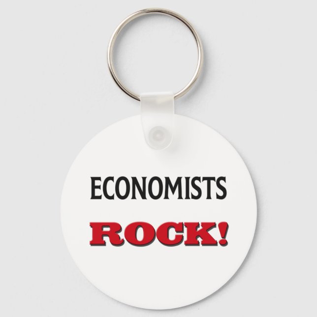 Porte-clés Économistes Rock (Recto)