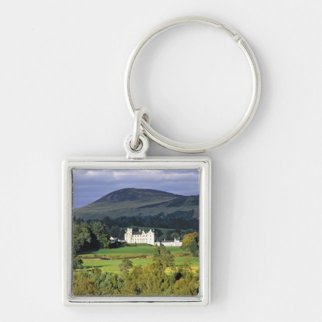 Porte-clés Écosse, Tayside, château de Blair. Dans un champ é (Devant)