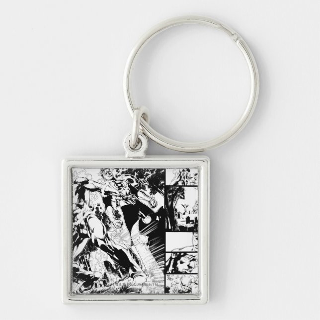 Porte-clés Écran Flash et vert 2 (Devant)