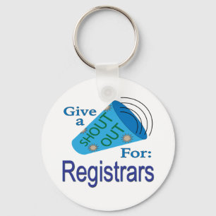 Porte-clés Écrire pour les registraires