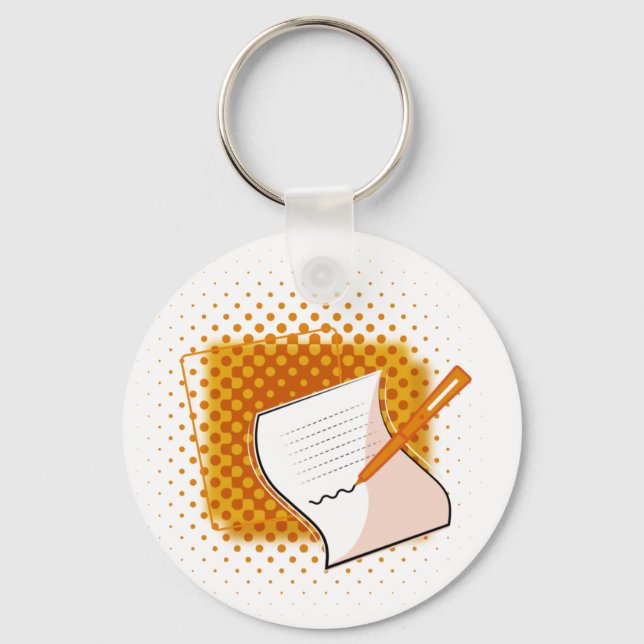 Porte-clés Écriture Lover (Recto)