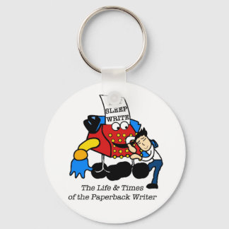 Porte-clés Écrivain de papier