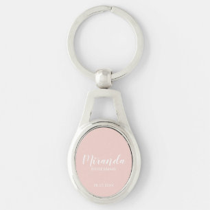 Porte-clés Écrivain Personnalisé De Script Moderne