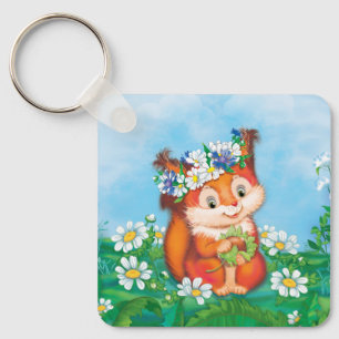 Porte-clés Écureuil