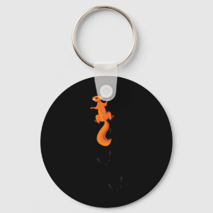 Porte-clés Écureuil grimpeur avec cadeau de traces