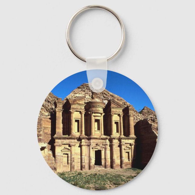 Porte-clés Ed-Deu, temple, Petra, Jordanie (Recto)