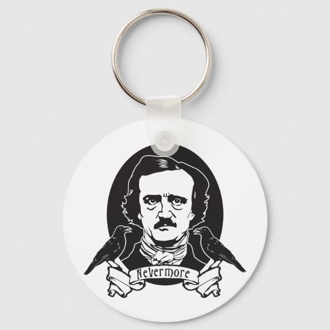 Porte-clés Edgar Allan Poe (Recto)