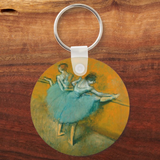 Porte-clés Edgar Degas Danseuses à la barre Impression : Art  (Recto)
