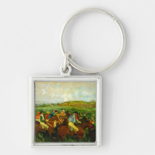 Porte-clés Edgar Degas Équitation