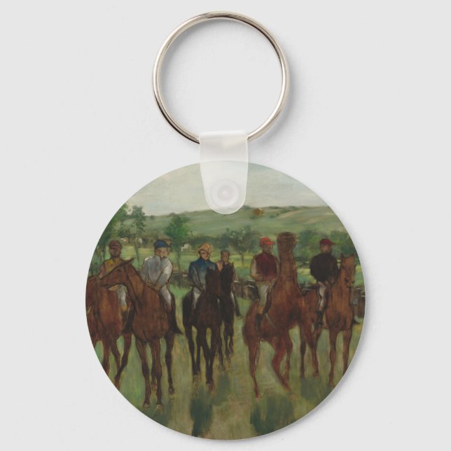 Porte-clés Edgar Degas | Les Voyageurs (Recto)