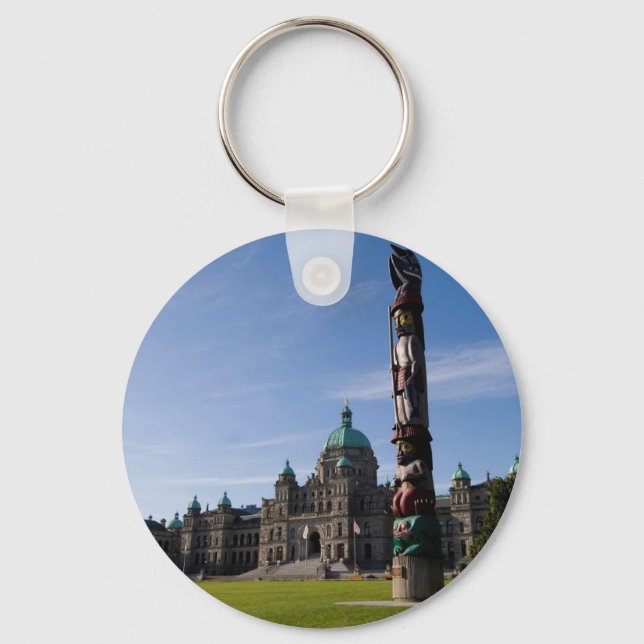 Porte-clés Édifice du parlement de Victoria 1 (Recto)