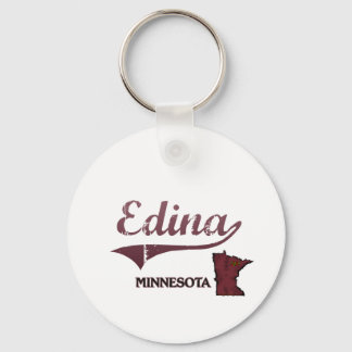 Porte-clés Edina Minnesota City Classic