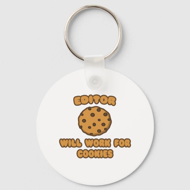 Porte-clés Éditeur .. Fonctionnera pour les cookies (Recto)