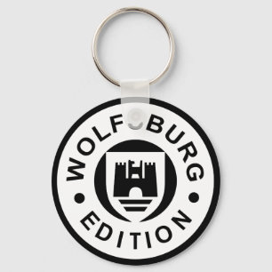 Porte-clés Édition de Wolfsbourg (noir)