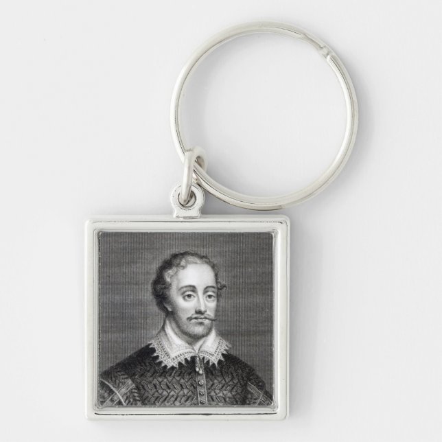 Porte-clés Edmund Spenser, gravé par la lecture de Burnet (Devant)