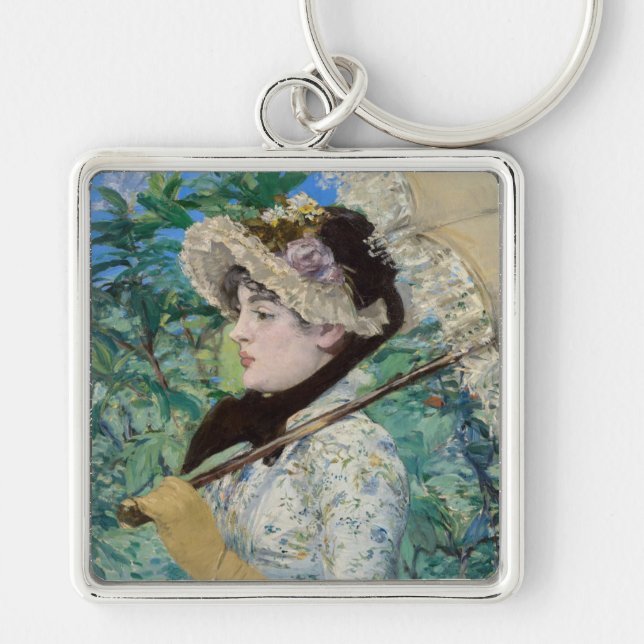 Porte-clés Edouard Manet - Jeanne / Printemps (Devant)