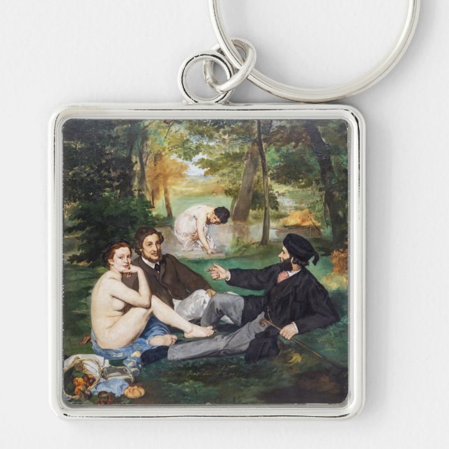Porte-clés Edouard Manet - Le Déjeuner sur l'Herbe (Devant)
