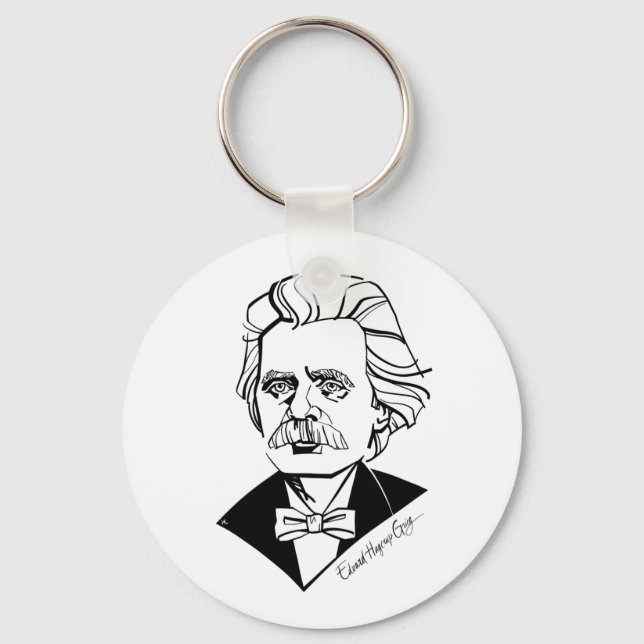 Porte-clés Edvard Grieg (Recto)