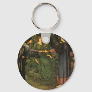 Porte-clés Edward Burne-Jones- Heart of the Rose