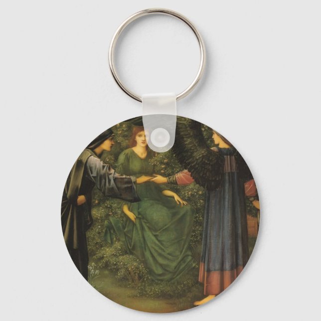 Porte-clés Edward Burne-Jones- Heart of the Rose (Recto)