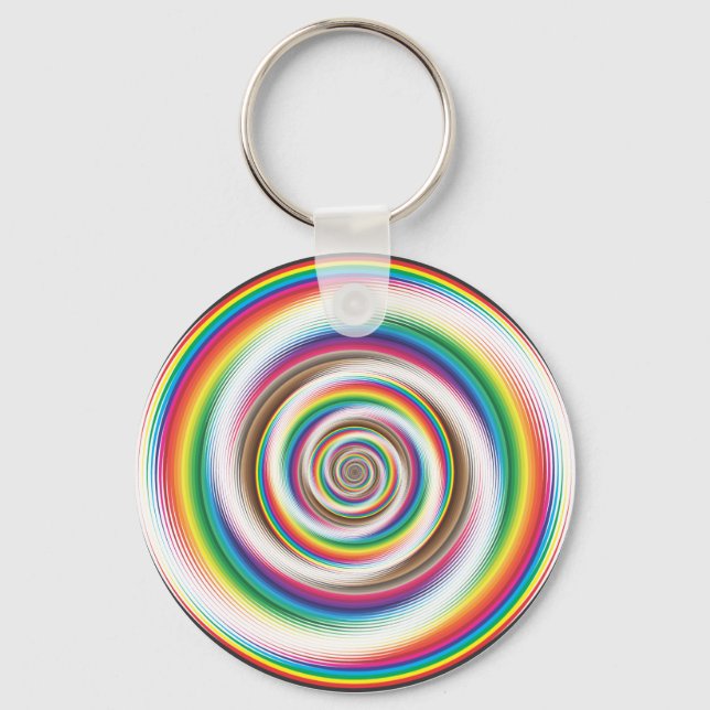 Porte-clés effet arc-en-ciel (Recto)