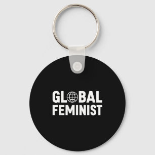 Porte-clés Égalité d'autonomisation des femmes féministes mon