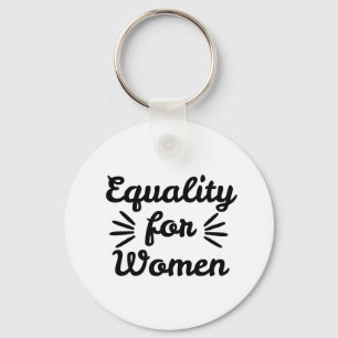 Porte-clés Égalité pour les femmes Journée des femmes