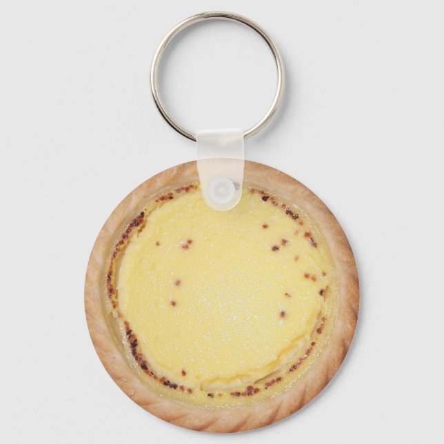 Porte-clés Egg Custard Tart (Recto)
