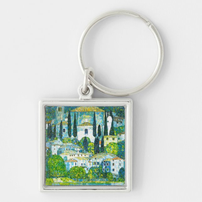 Porte-clés Église à Cassone Gustav Klimt (Devant)